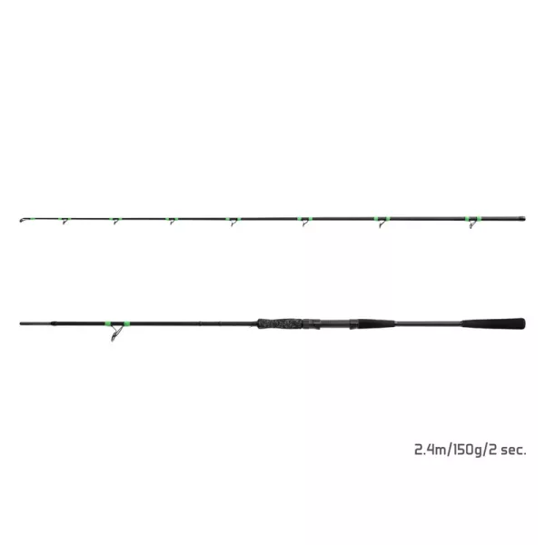 Delphin MonstaX 2,40m 150gr 2-piece Catfish Rod