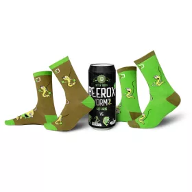 Delphin Beerbox Worm Zokni Szett Dobozban 41-46 2pár
