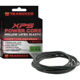 Trabucco Power Core HW Elastic 2.3mm Green Tube Elastic 3m