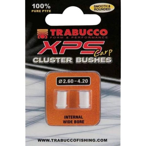 Trabucco XPS Cluster Bushes Ptfe Carp Teflon Sleeve Set 2pcs