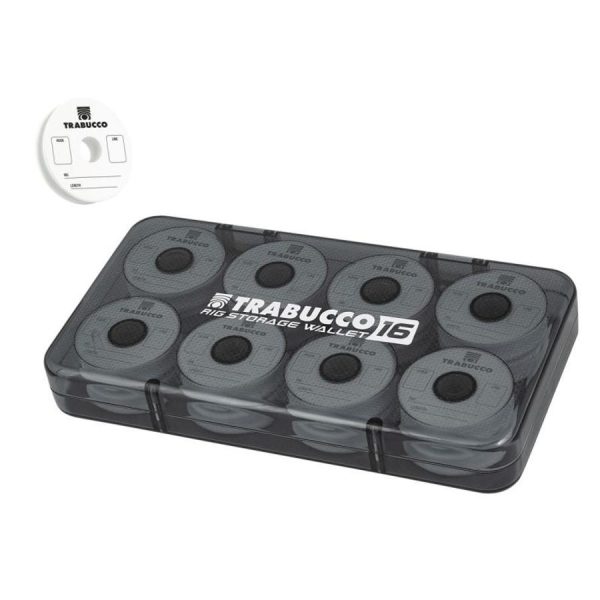 Trabucco Rig Storage Wallet 16pcs 45mm Rig Storage Wallet 22x11x3cm