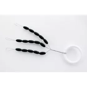 Trabucco Fl.Stop Black Mixed Size Rubber Stopper