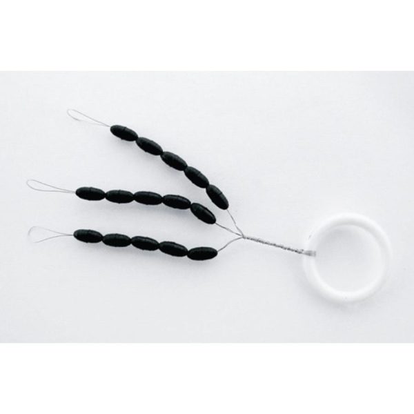 Trabucco Fl.Stop Black Mixed Size Rubber Stopper