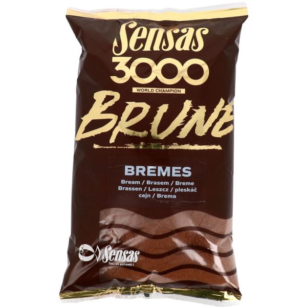 Sensas 3000 Bream Brown Feedingstuff 1kg