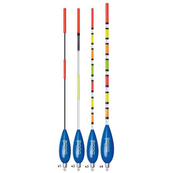 Cralusso Önsúlyos K 3 multicolor 2,5 4+2,5gr Waggler úszó