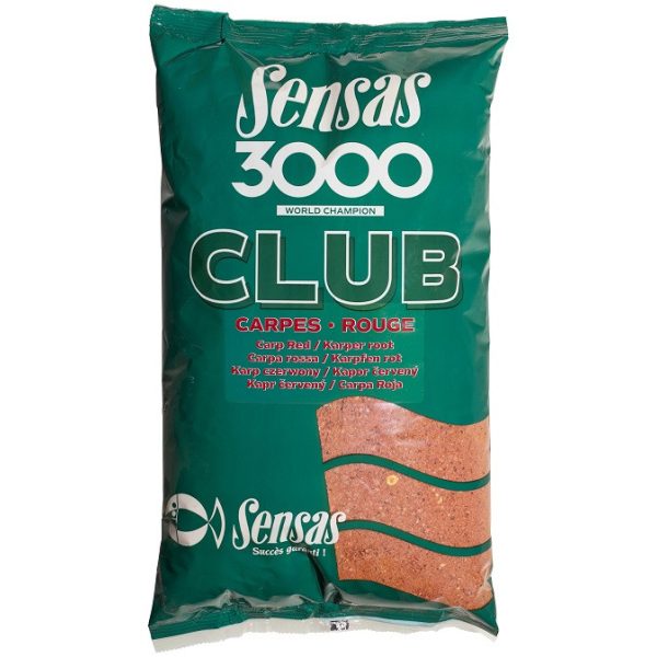 Sensas 3000 Club Carp - Big Fish Red Groundbait 1kg