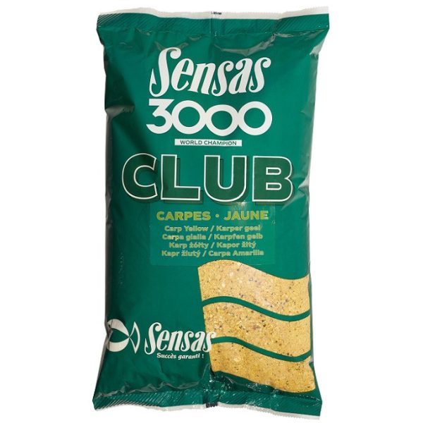 Sensas 3000 Club Carp - Big Fish Yellow Groundbait 2.5kg