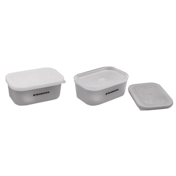 Trabucco XPS Bait Boxes Wh W/Riddle Bait Holder Box with Sieve