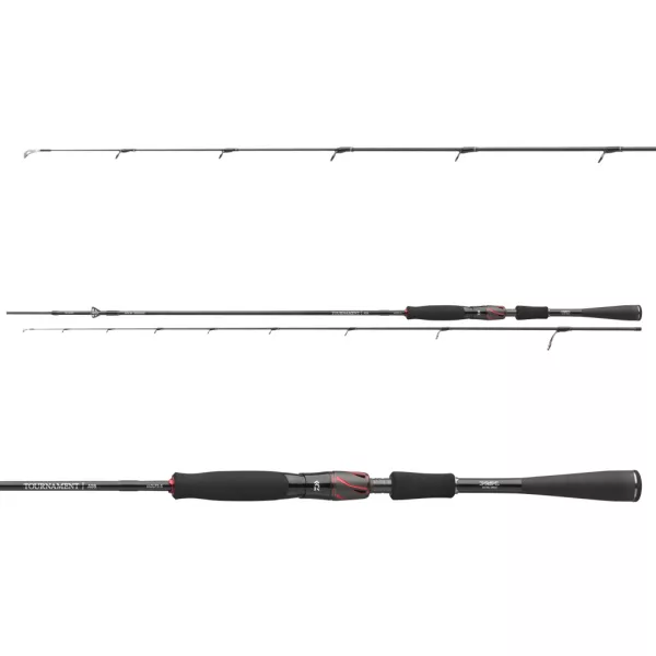 Daiwa Tournament AGS Solid Spin 1.95m 4-18gr 2-piece Spinning Rod