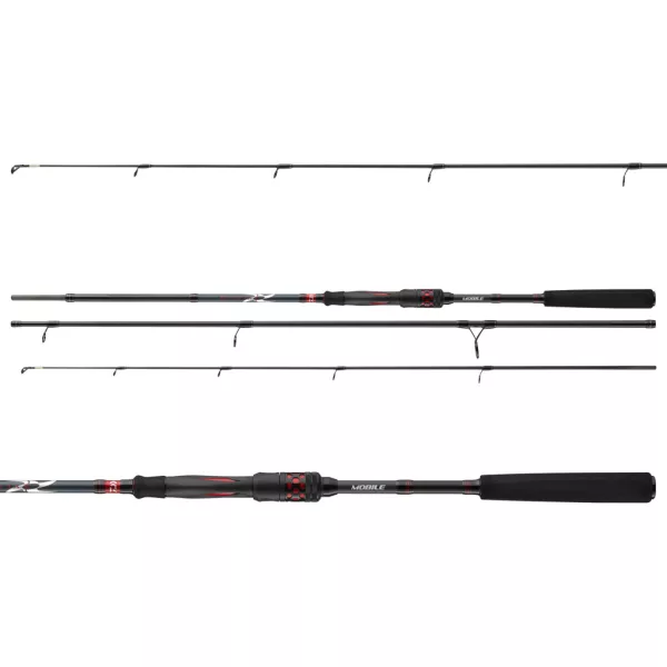 Daiwa Ninja X Mobile Spin 2.45m 5-30gr 3-piece Spinning Rod