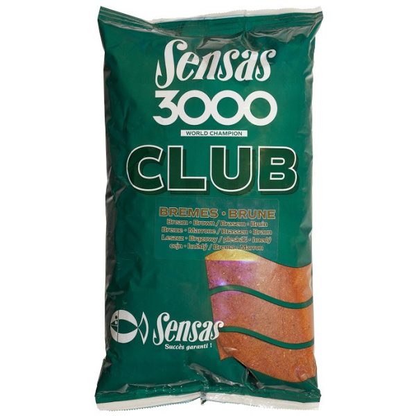 Sensas 3000 Club Bream Brown Groundbait 1kg