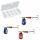 Mini spinning set with plastic box (Plastic box + 3 flashers)