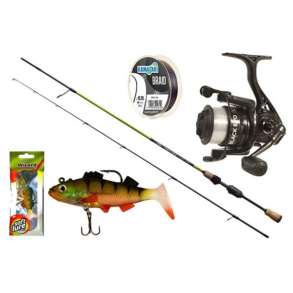 Wizard Fine UL Spin 1,98m 1,5-5gr 2 piece rod set