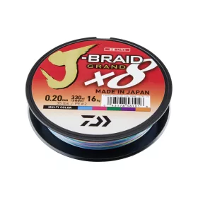   Daiwa J-Braid Grand X8 Multi-Color 0,26mm 300m Braided Mainline