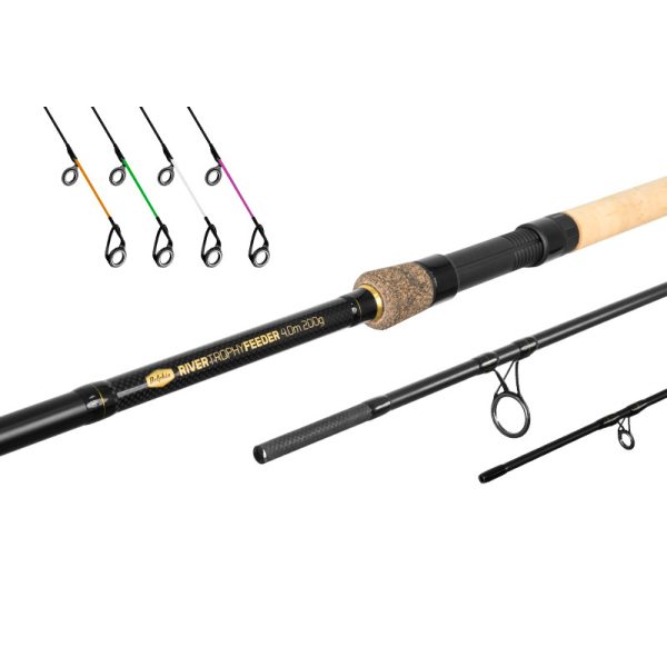 Delphin RIVER Trophy Feeder X-TRA + 4 tips 360cm/200g