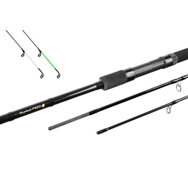 Delphin SYMBOL FEED + 2 spikes 360cm/120g Feeder rod