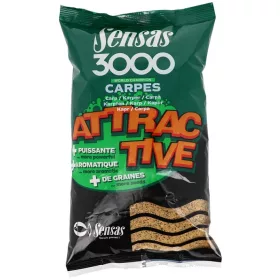Sensas 3000 Attractive Carp Groundbait 1kg
