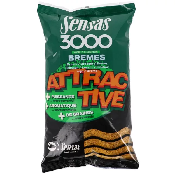 Sensas 3000 Attractive Bream Groundbait 1kg