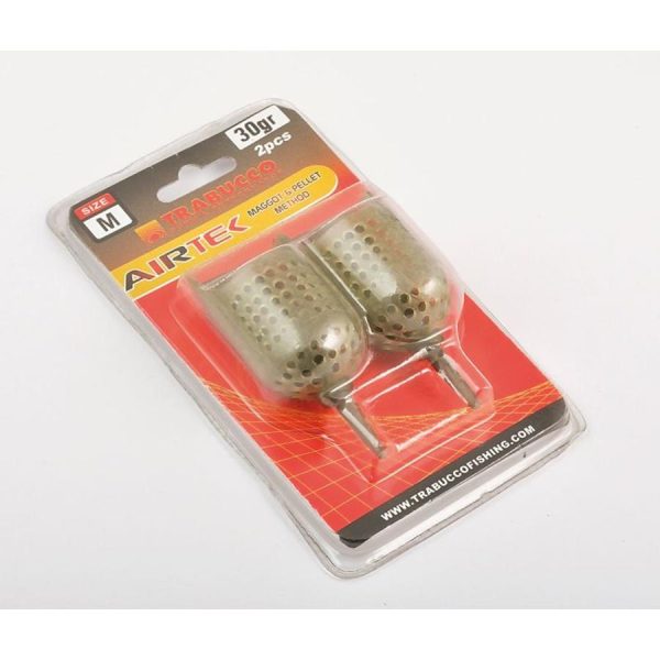 Trabucco Airtek Maggot-Pellet M 20gr Method Basket 2pcs