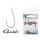 Gamakatsu LS-1050N/018 Silver 18 25pcs/pack Flat Bearded Feeder Hook