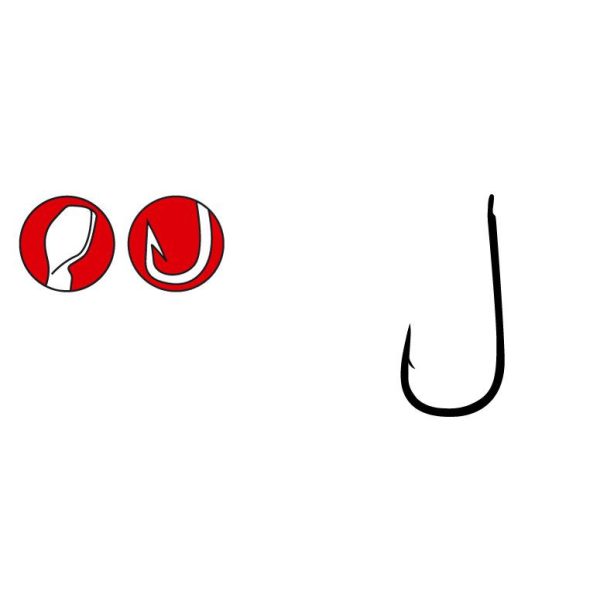 Gamakatsu LS-1310R Hooks Red #16 hook
