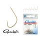 Gamakatsu LS-1810B/012 Bronze 12 25pcs/pack Flat Bearded Feeder Hook