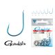 Gamakatsu LS-2030S/004 Blue 4 25pcs/pack Flat Bearded Carp Hook