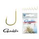 Gamakatsu LS-3310G/004 Gold 4 25pcs/pack Flat Bearded Carp Hook