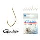 Gamakatsu F-22/016 Black 16 25pcs/pack Ear Bearded Fine tackle hook