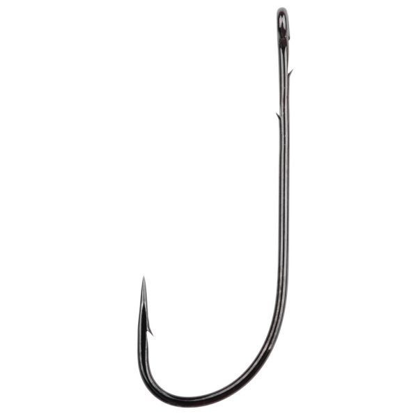 Gamakatsu Worm 36 Hooks Black #1/0 hook