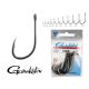 Gamakatsu LS-5213N/002 NL Silver 2/0 6pcs/pack Ear Bearded Predator Fish Hook