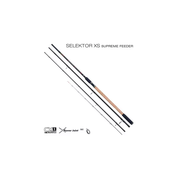 Trabucco Selektor XS Supreme 3,9m 80gr 3+3 section Feeder Rod