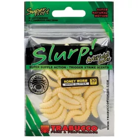 Trabucco Slurp Baithoney Worm Nat.White Natur Waxworm 30db