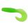 Trabucco Yummy Bait Curly Tail Green Chartreuse 4cm Plastic Bait 8pcs