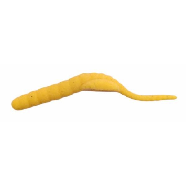 Trabucco Yummy Bait Tail Dancer Cream 5cm Plastic Bait 8pcs