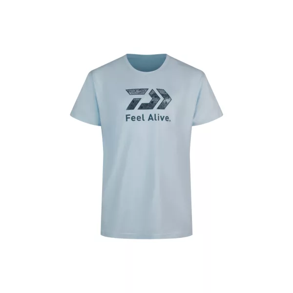 Daiwa D-VEC Trout Light Blue T-shirt M
