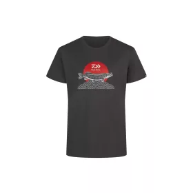 Daiwa Japan Pike Charcoal T-shirt M