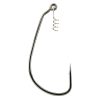 Gamakatsu Worm EWG Hooks Spring Lock Black #4/0 hook