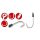 Gamakatsu Preda Trailer Hooks Black #1 Hook