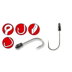 Gamakatsu Preda Trailer Hooks Black #1/0 Hook