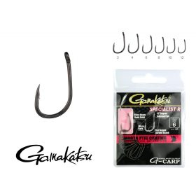   Gamakatsu LS-2263NSB/012 A1 Black 12 15pcs/pack Eyed Barbed Feeder hook
