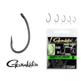   Gamakatsu G-Carp Hump Back Black 6 10pcs/pack Eyed Micro Barbed Boilie hook