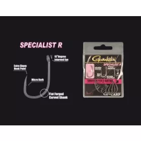   Gamakatsu G-Carp Specialist R 10/pack. Size 8 Hook Barbed Hook, Eyed Hook