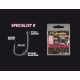 Gamakatsu G-Carp Specialist R 10/cs. 10 hooks Bearded hook, Eared hook