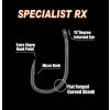 Gamakatsu G-Carp Specialist RX BL Black 12 10pcs/pack Earless Beardless Bojlis hook