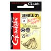 Gamakatsu Single 31 Hooks Black #12 hook