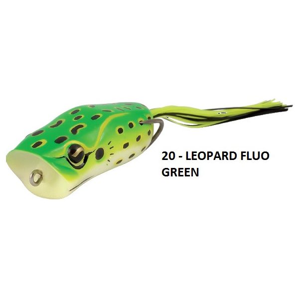 Rapture Popper Frog 6cm 15gr Leop. Fluogen Frog