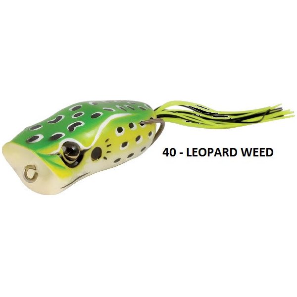 Rapture Popper Frog 6cm 15gr Leop. Weed Frog