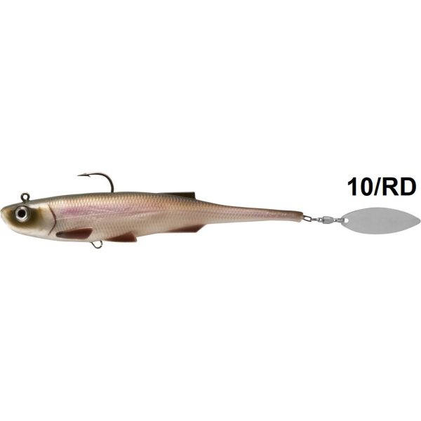 Rapture Mad Spintail Shad 10cm RD Rubber Fish