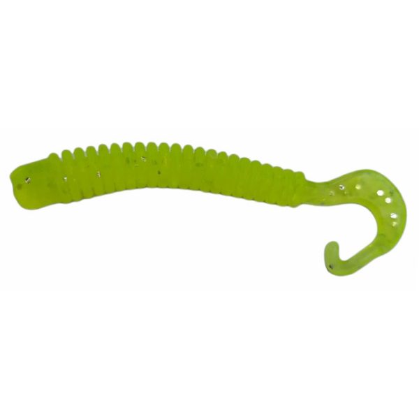 Rapture ULC Speed Tail 6cm 1,3gr Chartreuse Plastic Bait 12pcs